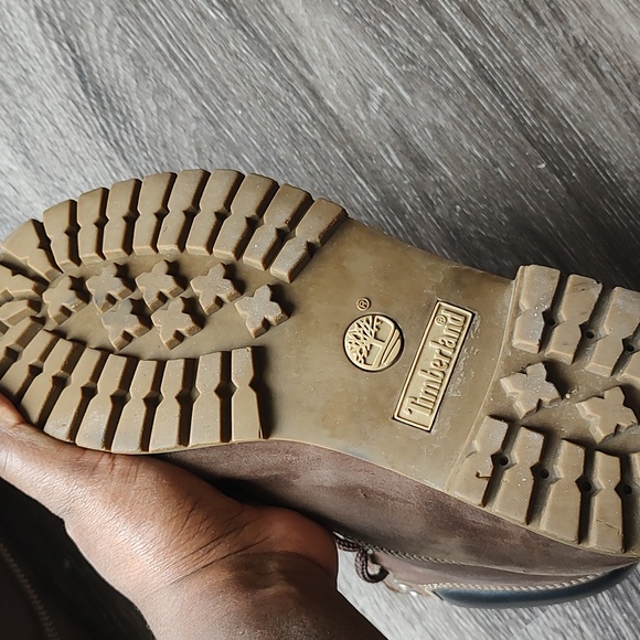 Men's Timberland® Premium 6-Inch Waterproof Boot 10.5 , brown - Picture 9 of 12